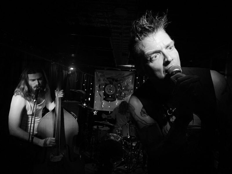 foto: Humberto Bedolla, Café Nine, en New Haven